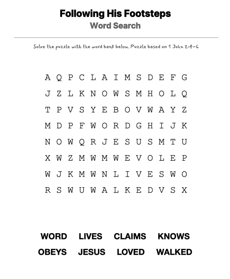 Phony Baloney word-search